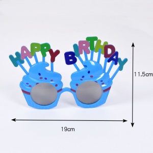HONGQING lunettes  fête d'anniversaire en plastique pour enfants