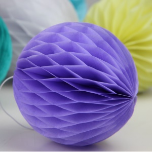 Sunbeauty accessoire décoratif boule de papier lanterne  decoration d'anniversaire20cm