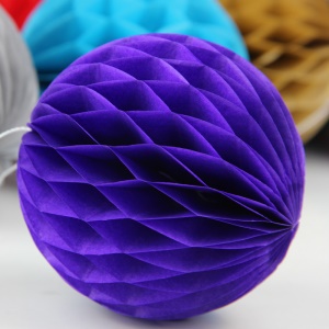 Sunbeauty accessoire décoratif boule de papier lanterne  decoration d'anniversaire20cm