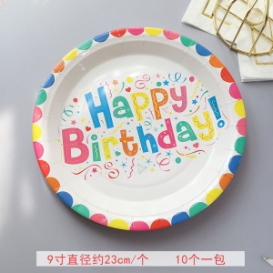 Couvert jetable pour fête d' anniversaire * 10pcs