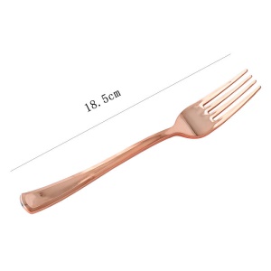 Couvert jetable Ensemble de vaisselle jetable * 10pcs couteau et fourchette en plastique cuillère