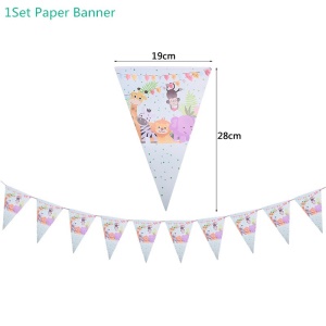 YIPAI Couvert Jetable vaisselle ensemble pour fête d'anniversaire