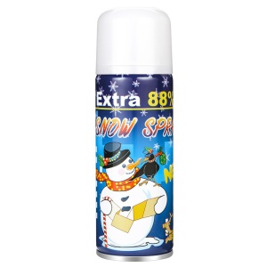 SAFEBET Spray de neige artificielle pour ambiance de noel