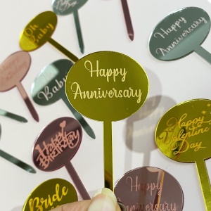 Accessoires de décoration de fête d'anniversaire