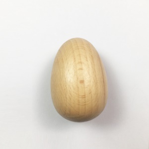 TONGMEI Maracas en forme d'oeuf en couleur bois jouets musicaux