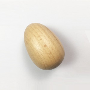 TONGMEI Maracas en forme d'oeuf en couleur bois jouets musicaux