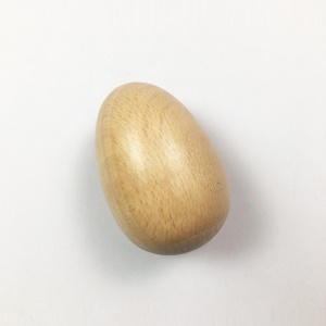 TONGMEI Maracas en forme d'oeuf en couleur bois jouets musicaux