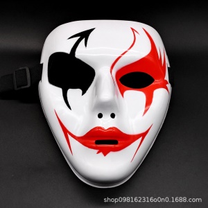 Masque d'Halloween plein visage PVC blister