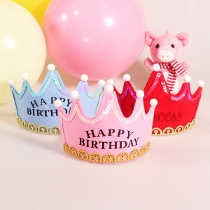 Couronne lumineuse de fête d'anniversaire