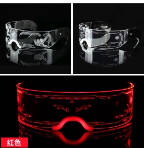 Lunettes LED luminescentes  Sensation acrylique