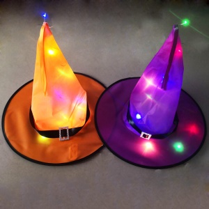 CHUYUE chapeau de fête LED tissu lumineux