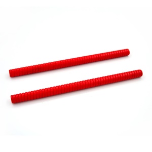XINLV Baguette de batterie en  bois fileté rouge