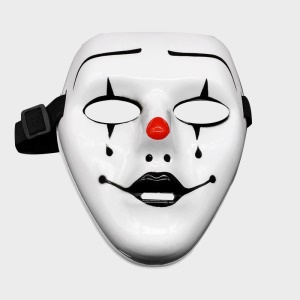 Masque d'Halloween plein visage PVC blister