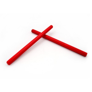 XINLV Baguette de batterie en  bois fileté rouge