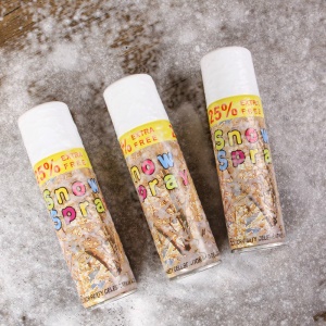 SAFEBET Spray de neige artificielle pour ambiance de noel