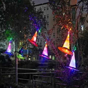 CHUYUE chapeau de fête LED tissu lumineux