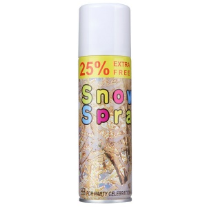 SAFEBET Spray de neige artificielle pour ambiance de noel