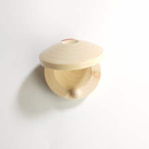 Castagnettes rondes en bois pour enfants