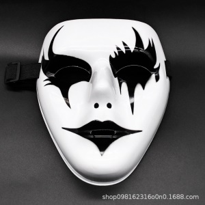 Masque d'Halloween plein visage PVC blister
