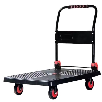 Chariot de transportation  plat en plastique pliant