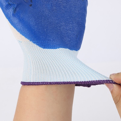 Gants de protection  en caoutchouc au nitrile résistant à l'usure et antidérapant