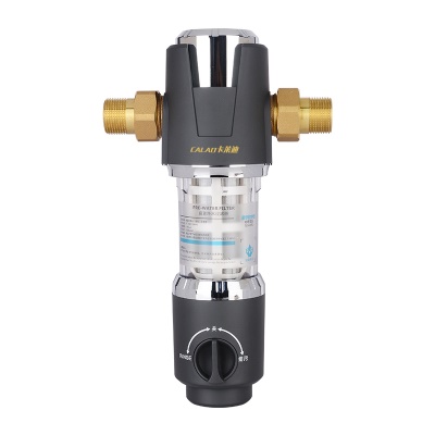 Pré-filtre stabilisateur de pression haut de gamme Brossage rotatif entièrement automatique et contrôle de la pression