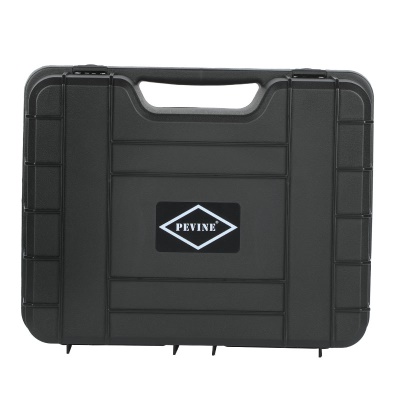 PEVINE boîte à outils plastique portable noir