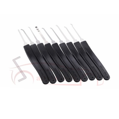 Fournitures de serrurier Outils de déverrouillage Set de 9 pièces