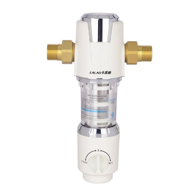 Pré-filtre stabilisateur de pression haut de gamme Brossage rotatif entièrement automatique et contrôle de la pression