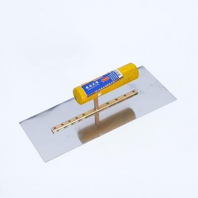 Truelle angle mâle manche bois