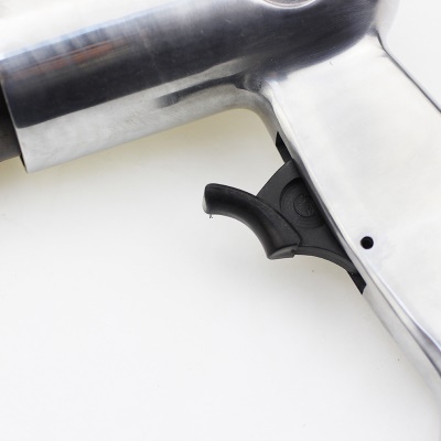 Spatule pneumatique à poignée poli et Interrupteur à bouton poussoir