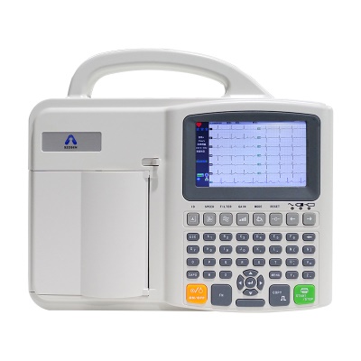 SZOSEN Electrocardiogramme Portable écran couleur six canaux numérique