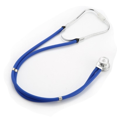 Ks stéthoscope en alliage  zinc double tube