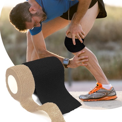 Bandage élastique Auto-adhésif Non-tissé
