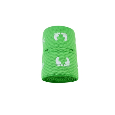 Bandeau de ventre  élastiqué en polyester avec  bouton mobile