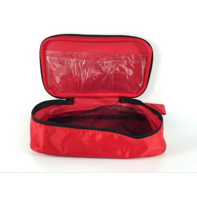 DearGo  Trousse de premiers soins 180 pièces en nylon rouge
