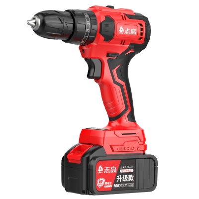 CHIGO Perceuse électrique brushless type pistolet batterie au lithium