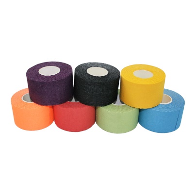 Ruban de fixation hautement adhésif pour la protection des poignets et des chevilles， Ruban sportif de couleur