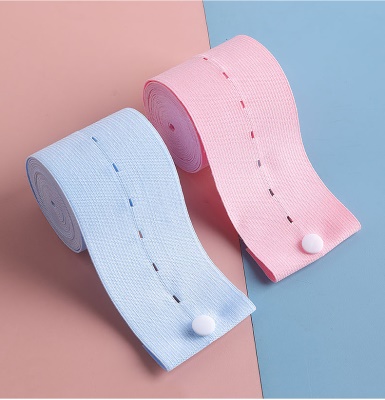 Ceinture de surveillance de la fréquence cardiaque materno-fœtale avec bouton mobile réglable