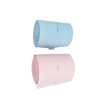 Bandeau de ventre  élastiqué en polyester avec  bouton mobile
