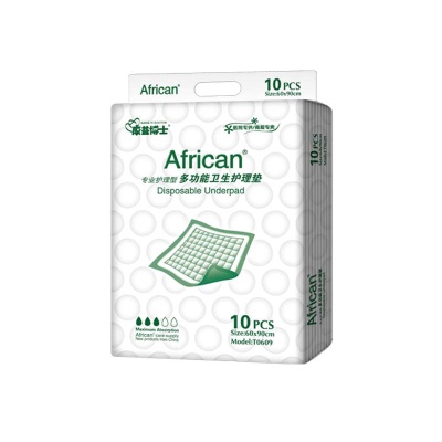 Tampons de soins africains jetables et respirants