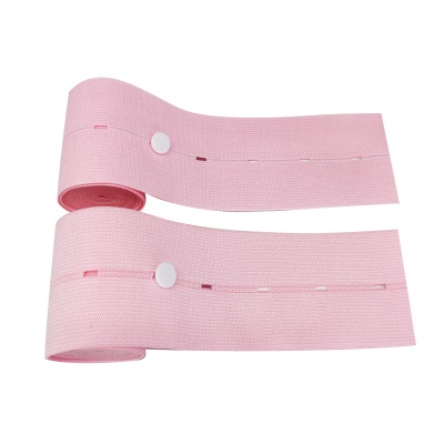 Bandeau ventral à haute élasticité et à œillets réglables