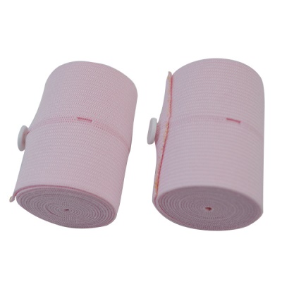 Bandeau de ventre  élastiqué en polyester avec  bouton mobile
