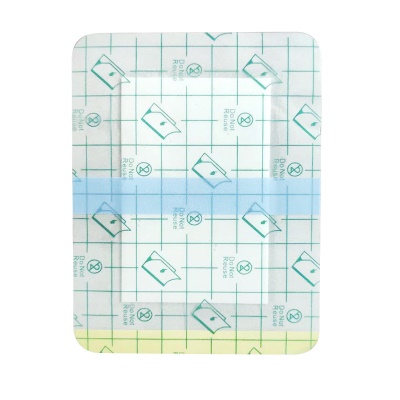 BAOFANG Pansements autocollants coton absorbant PET transparent