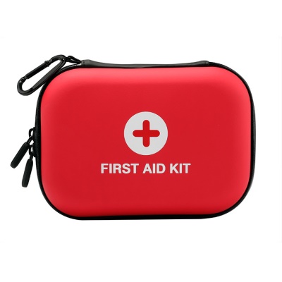 RISEN  Trousse de soins médicaux (24 pièces incluses) EVA imperméable pratique
