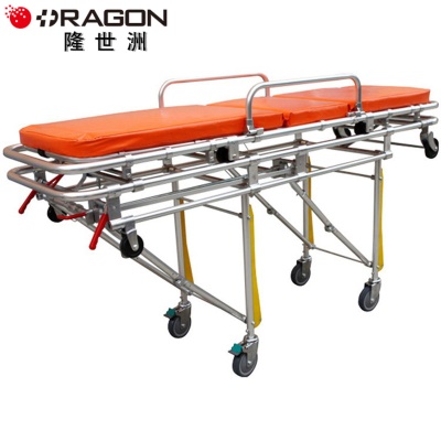 Brancard d'ambulance en aluminium