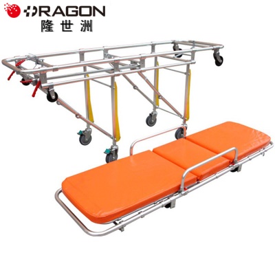 Brancard d'ambulance en aluminium