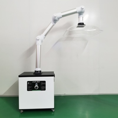 QIFI  Extracteur de fumée Filtre à trois couches en alliage d'aluminium
