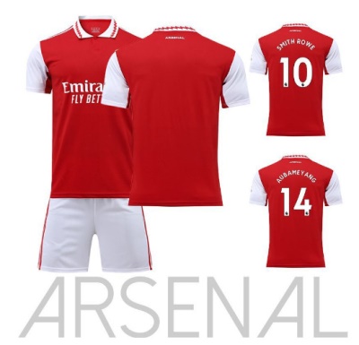 Ensemble 2 pièces de maillot de football Arsenal domicile 22-23