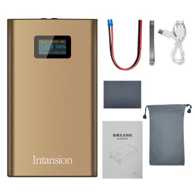 Soudeuse par points avec batterie au lithium intégrée Affichage LCD portable